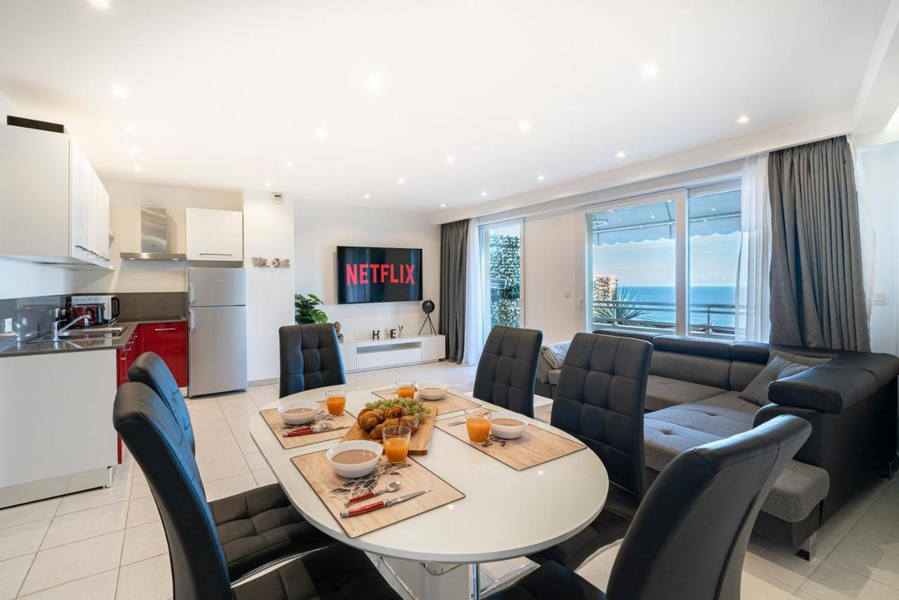 Frontiere Monaco, Terrasse, Vue Mer, Parking - Ab بوزولي المظهر الخارجي الصورة
