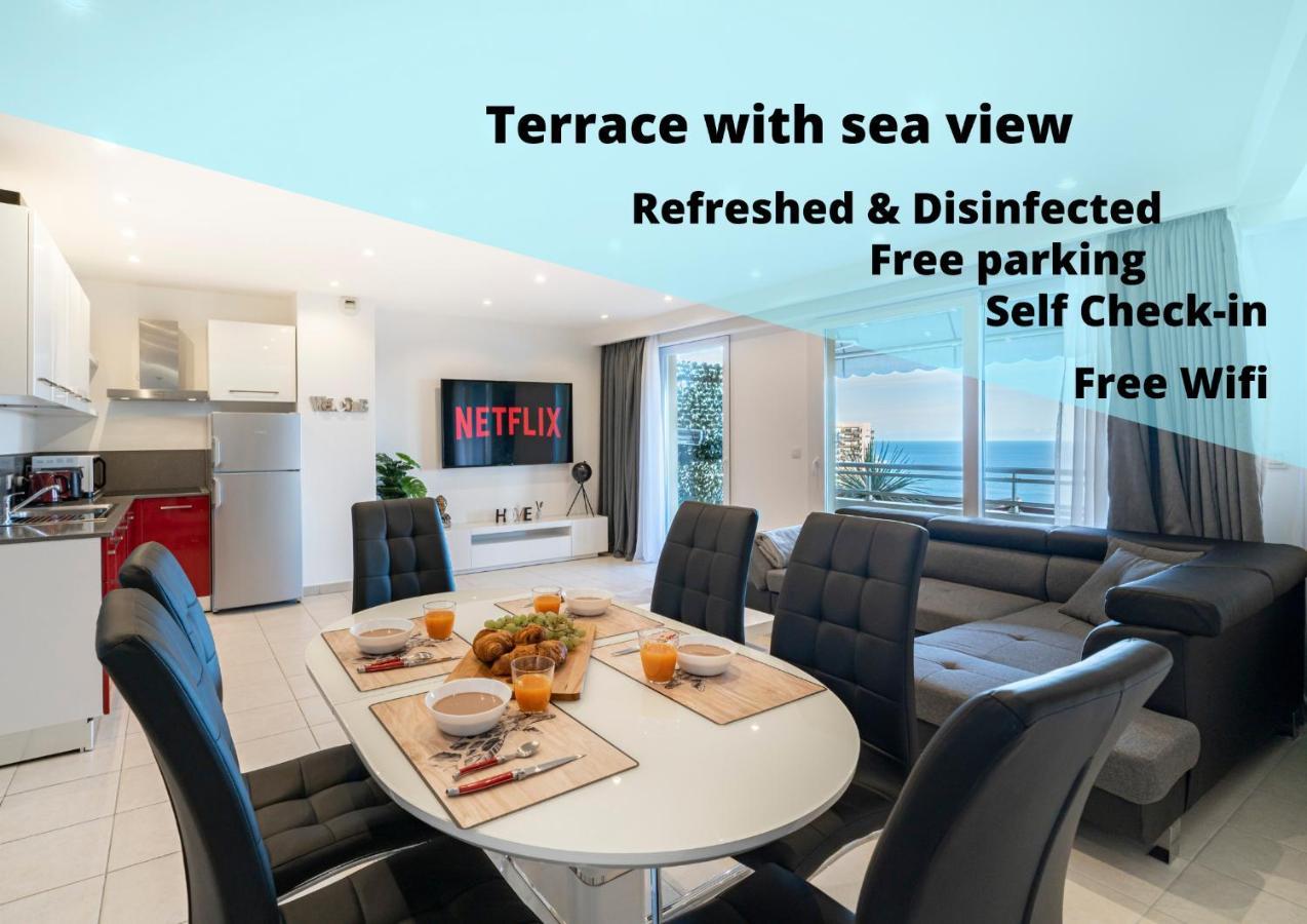 Frontiere Monaco, Terrasse, Vue Mer, Parking - Ab بوزولي المظهر الخارجي الصورة